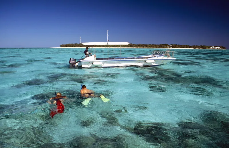 Heron Island - wysepka koralowa w południowej części Wielkiej Rafy Barierowej
