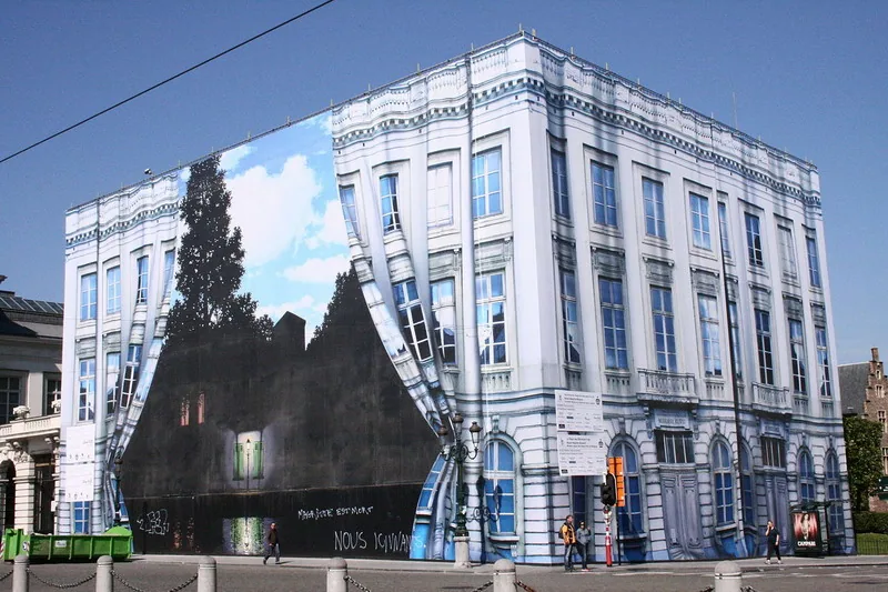 muzeum magritte’a poświęcone słynnemu belgijskiemu malarzowi surrealiście