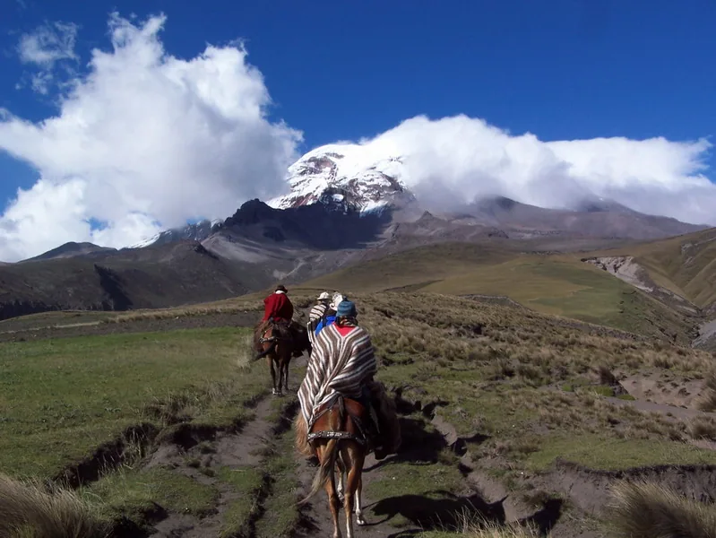 Wulkan Chimborazo (6268 m n.p.m.) w Andach