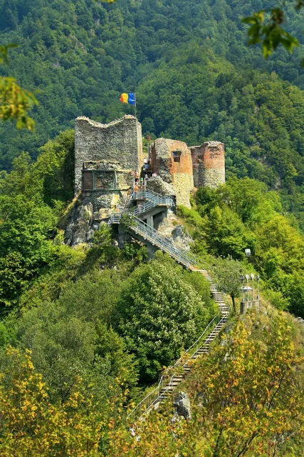 Ruiny Cytadeli Poenari