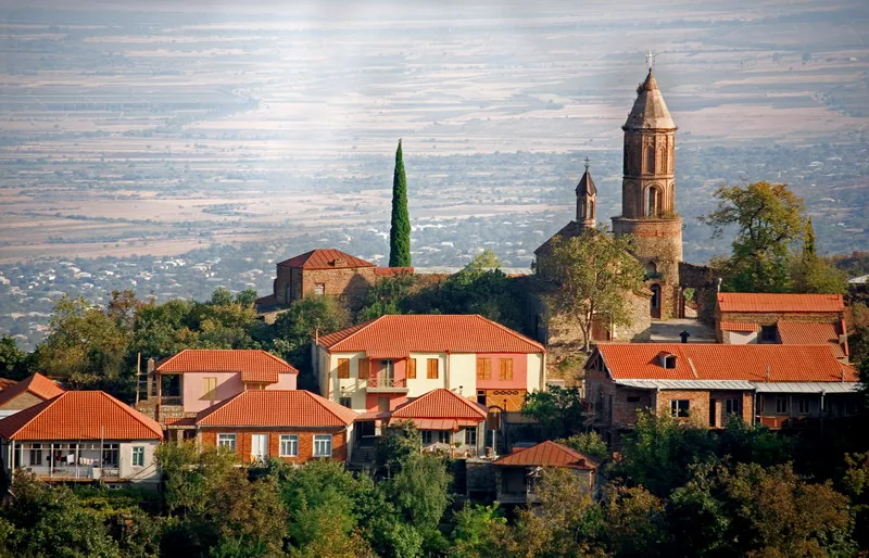 Urocze Signagi (Sighnaghi) w Kachetii