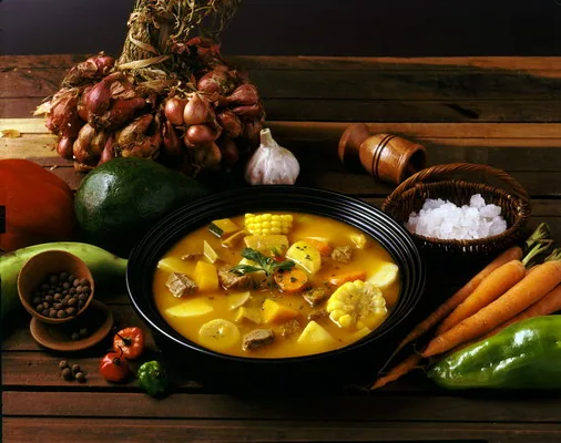 Wieloskładnikowa zupa sancocho
