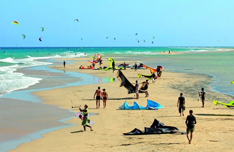 Plaża Sotavento na Fuerteventurze