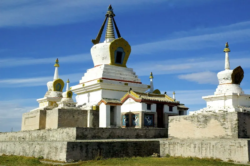 Złota Stupa w klasztorze Erdene Dzuu