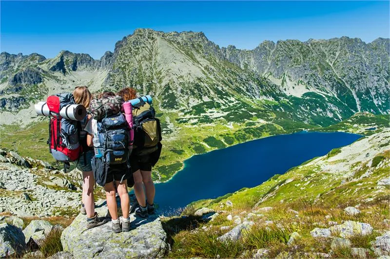 Tatry-widok na doline 5 stawow JG