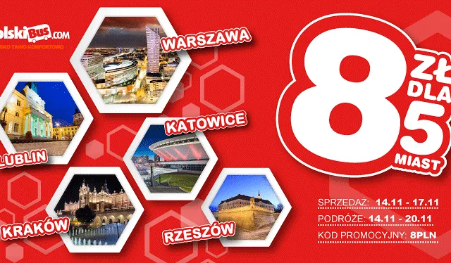 8zł za 5miast-PolskiBus.com