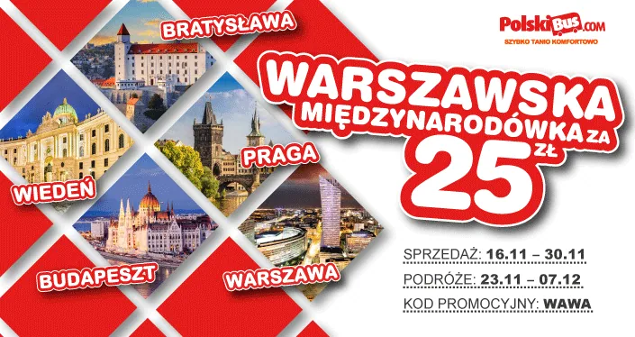 PolskiBus.com warszawska międzynarodówka