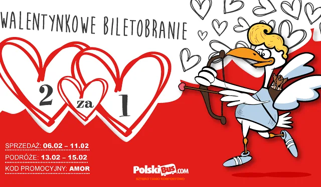 Walentynki w PolskiBus.com