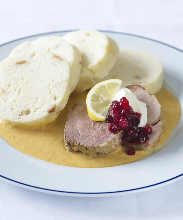 Polędwica w śmietanie. fot. arch. CzechSpecials agencji CzechTourism