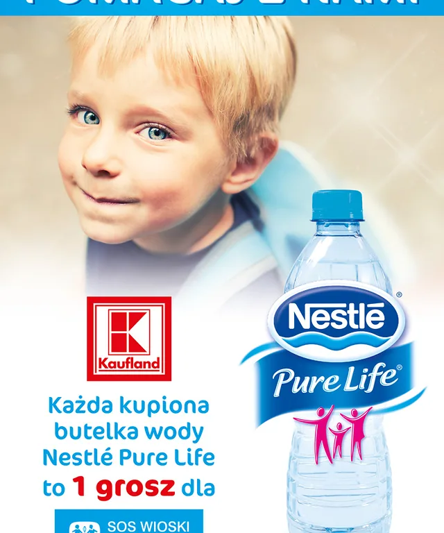 nestle waters sos plakat