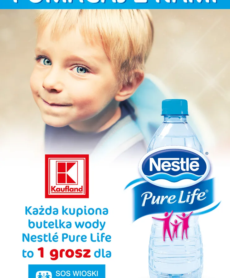 nestle waters sos plakat