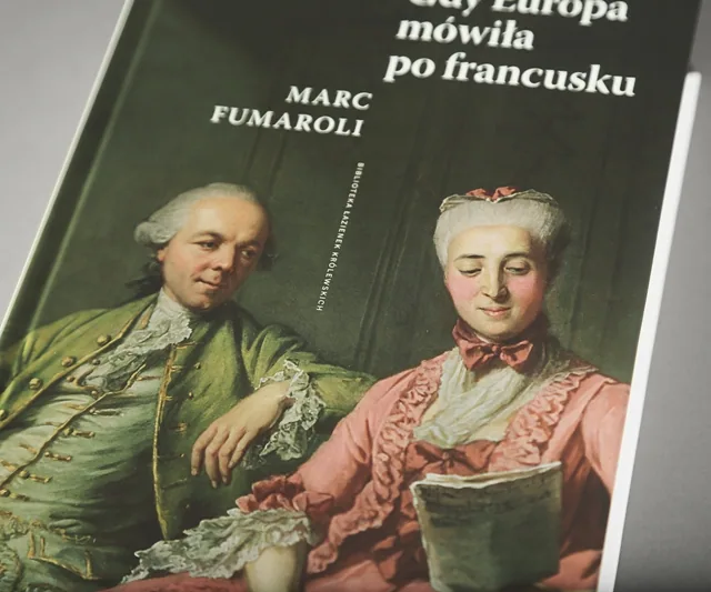 Gdy Europa mówiła po francusku okładka fot. 2