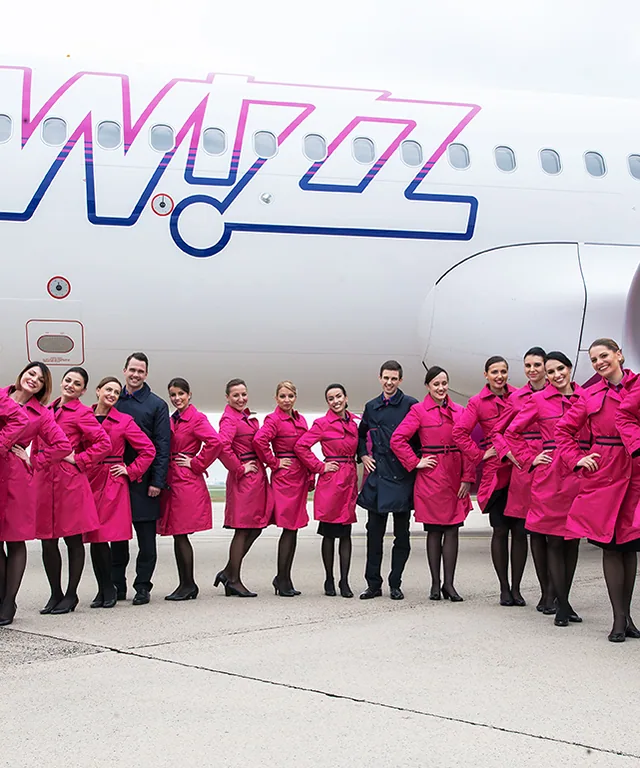 The current team of WIZZ Ambassadors