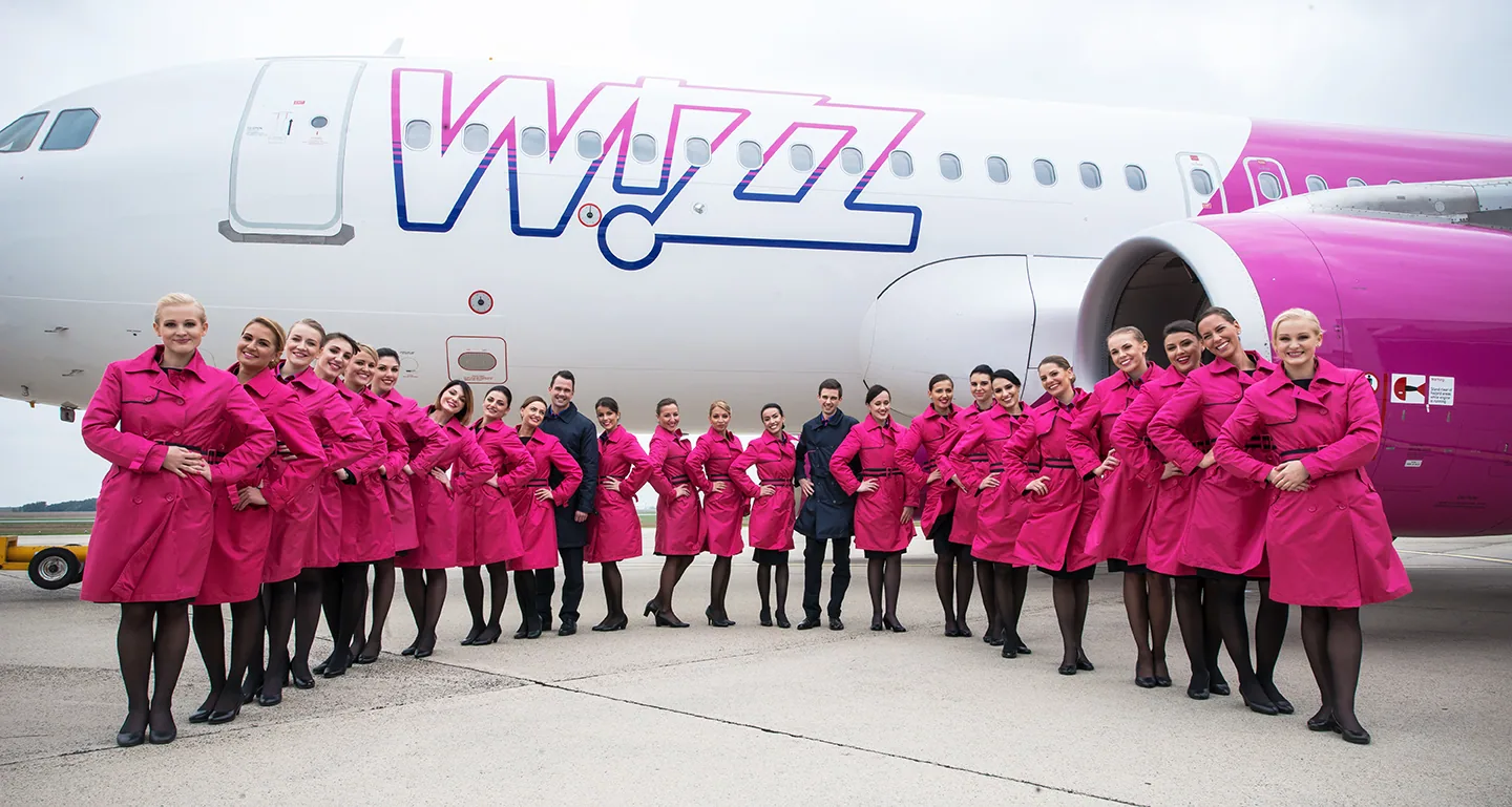 The current team of WIZZ Ambassadors