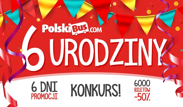 6 urodziny PolskiBus