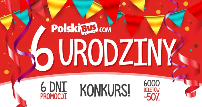 6 urodziny PolskiBus