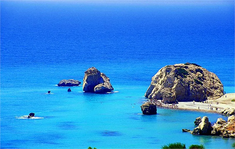 skaly Afrodyty Pafos foto Grzegorz Micuła