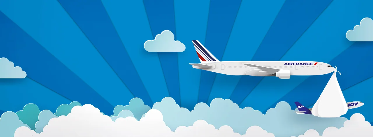 grafika Joon i Air France