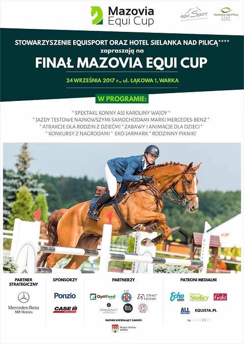 zaproszenie Mazovia Equi Cup2017 open