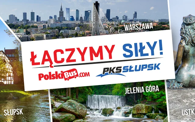 3 nowe linie od PKS Słupsk na platformie PolskiBus.com