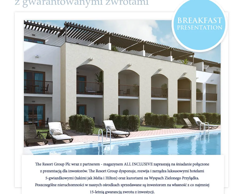 Breakfast presentation PL