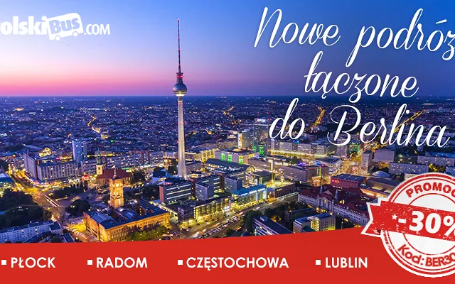 Podróże łączone PolskiBus.com - Berlin