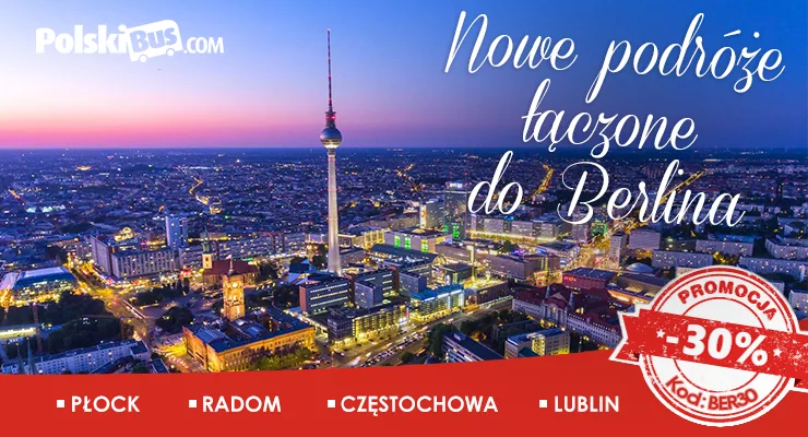 Podróże łączone PolskiBus.com - Berlin