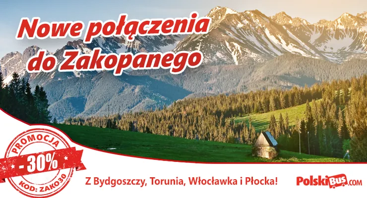 Podróże łączone do Zakopanego