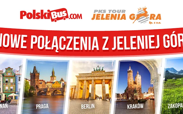 Podróże łączone z PKS Tour Jelenia Góra