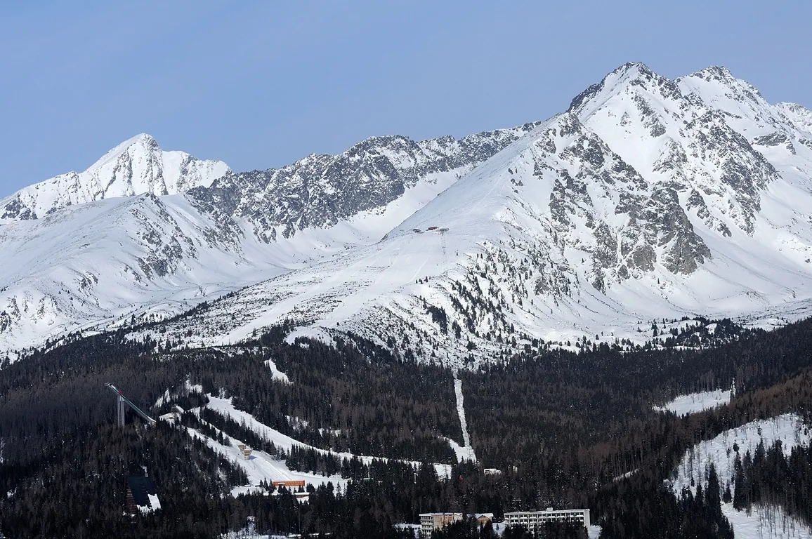 Slowacja Strbske Pleso TOP Solisko Panorama