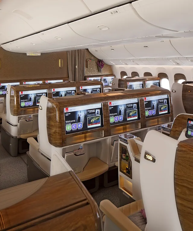 business class cabin on boeing 777 300er 2