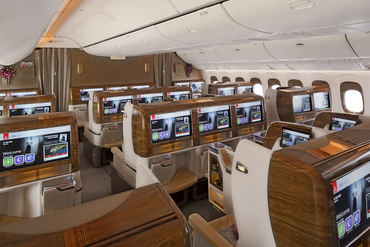 business class cabin on boeing 777 300er 2