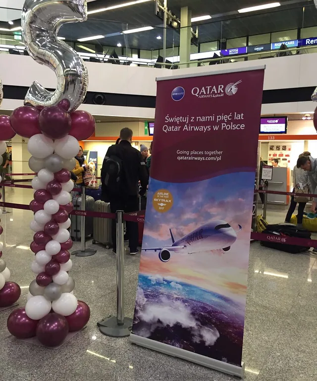 5 lat Qatar Airways w Polsce