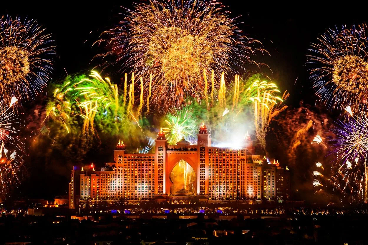 Atlantis The Palm NYE Fireworks preview