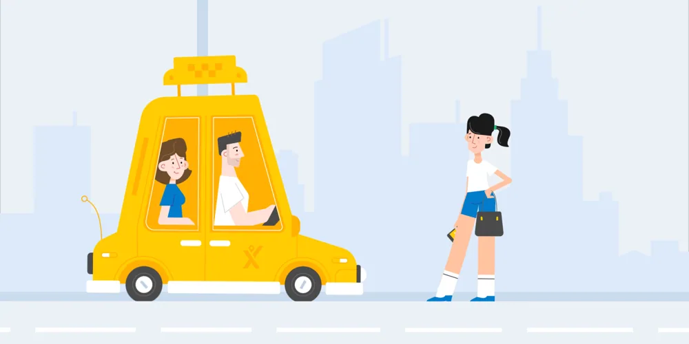 mytaxi match grafika