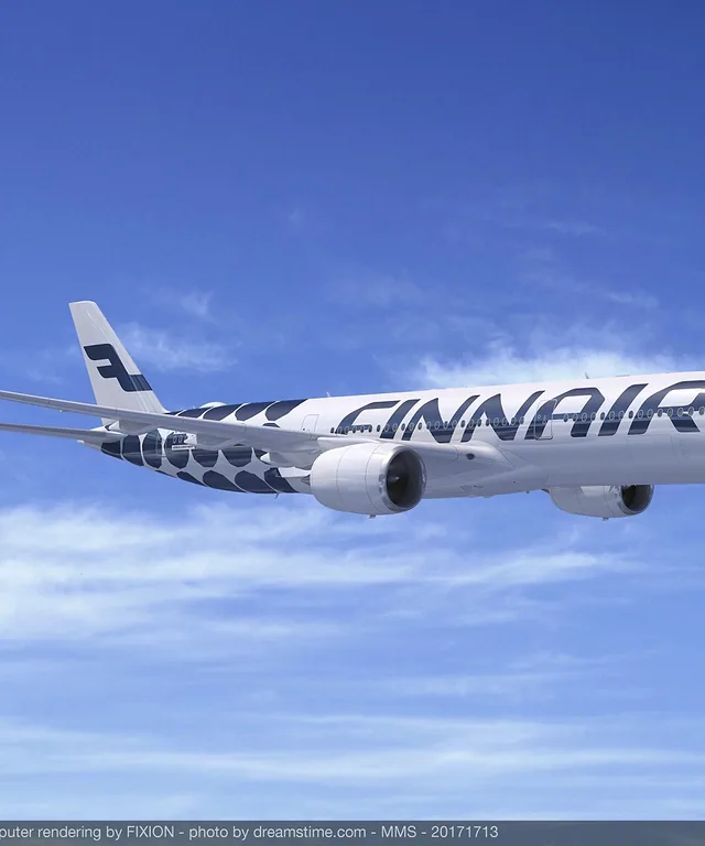 Finnair A350 Marimekko Livery Kivet 1