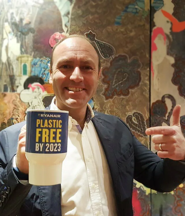 Ryanairs Kenny Jacobs at the launch of the 2018 AGB Plan in London 31 Jan 2018