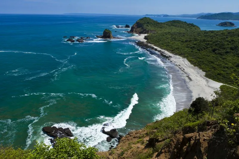 Plaża Los Frailes w Parku Narodowym Machalilla u wybrzeży Pacyfiku © MINISTRY OF TOURISM OF ECUADOR