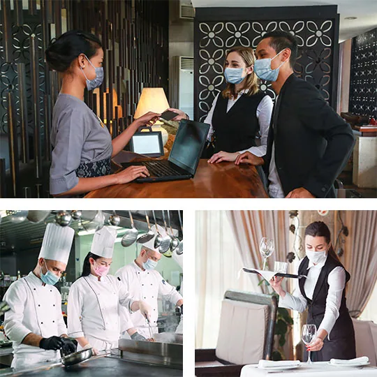 Safety measures in tourist accommodation
