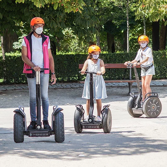 Sightseeing on a Segway in Madrid