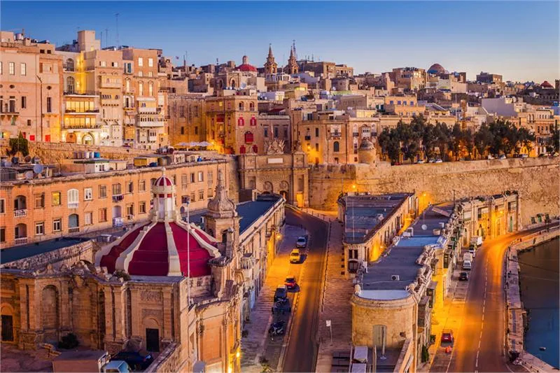 Zabytkowe miasto Valletta zostało wpisane w 1980 r. na Listę Światowego Dziedzictwa Ludzkości UNESCO