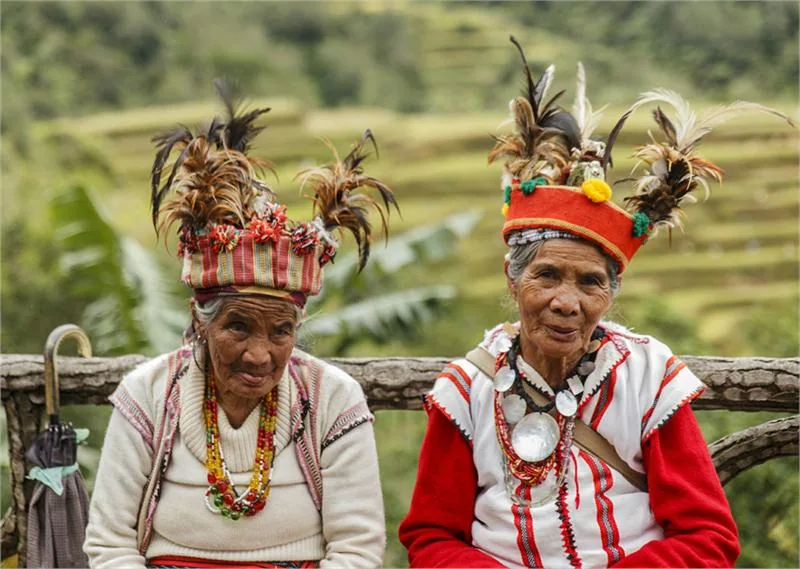 Wyspa luzon – staruszki z grupy etnicznej Ifugao