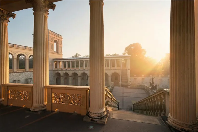Belvedere Pfingstberg miał być według planów króla Fryderyka Wilhelma IV (1795–1861) ogromnym założeniem