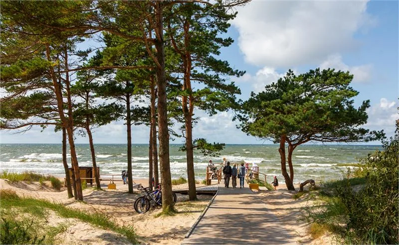 Połąga uchodzi za letnią stolicę Litwy, przyciąga pięknymi nadbałtyckimi plażami o miękkim piasku