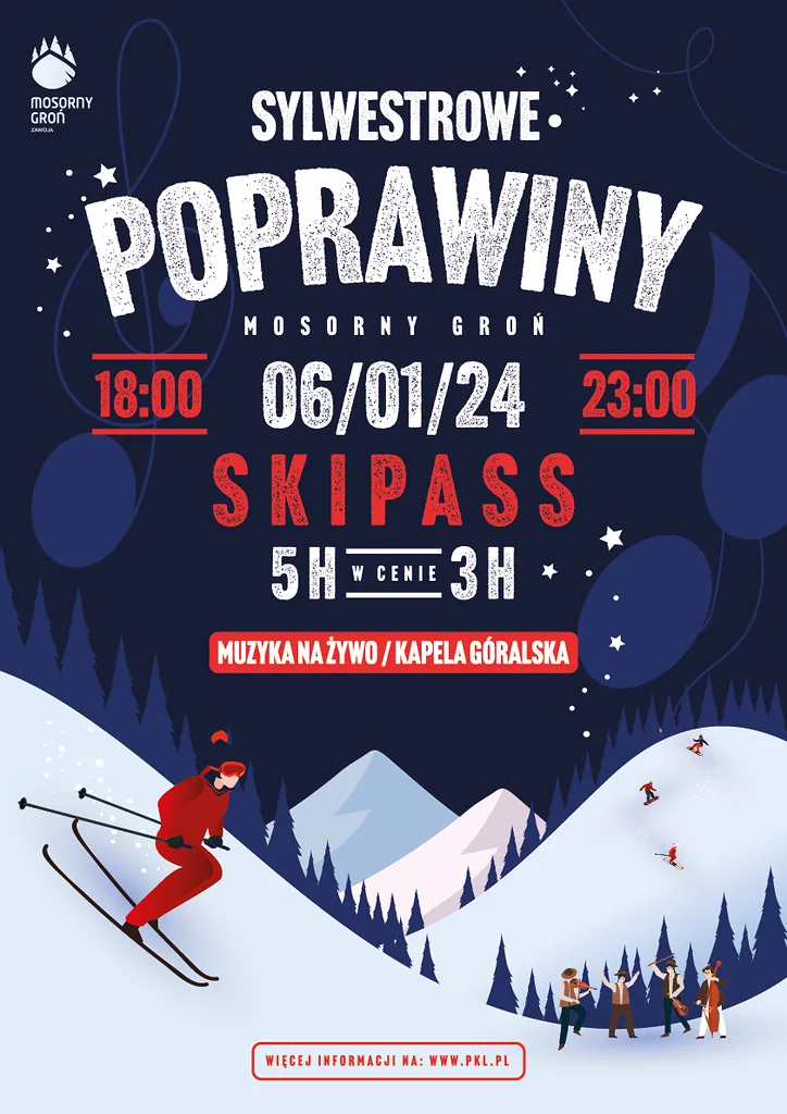 Karnawał na trasach w ośrodku PKL na Morosnym Groniu w Zawoi