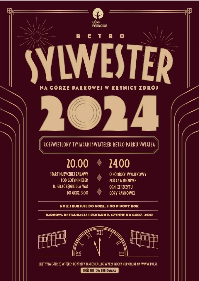 Retro sylwester na Górze Parkowej