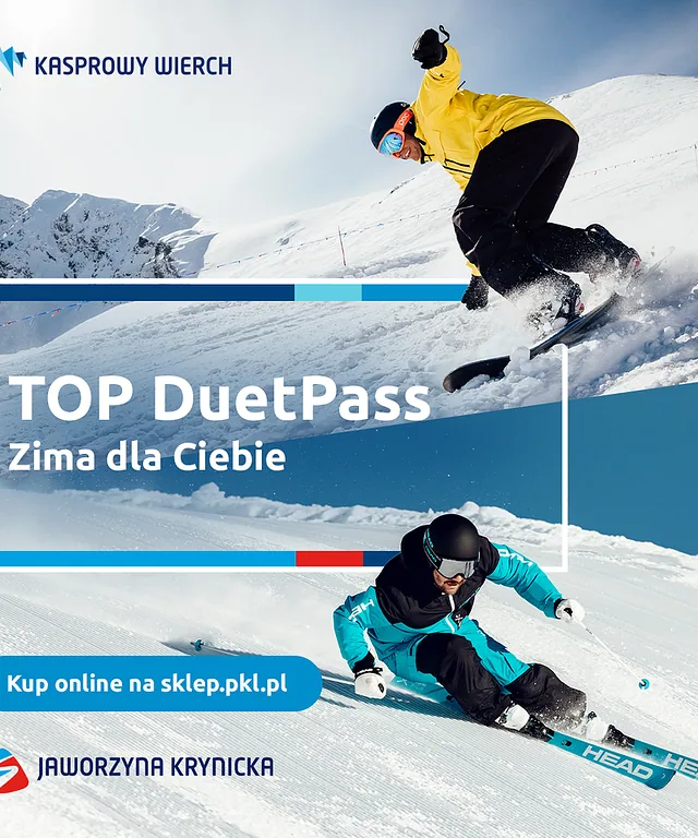 Jaworzyna Krynicka i Kasprowy Wierch z sezonowym TOP DuetPass