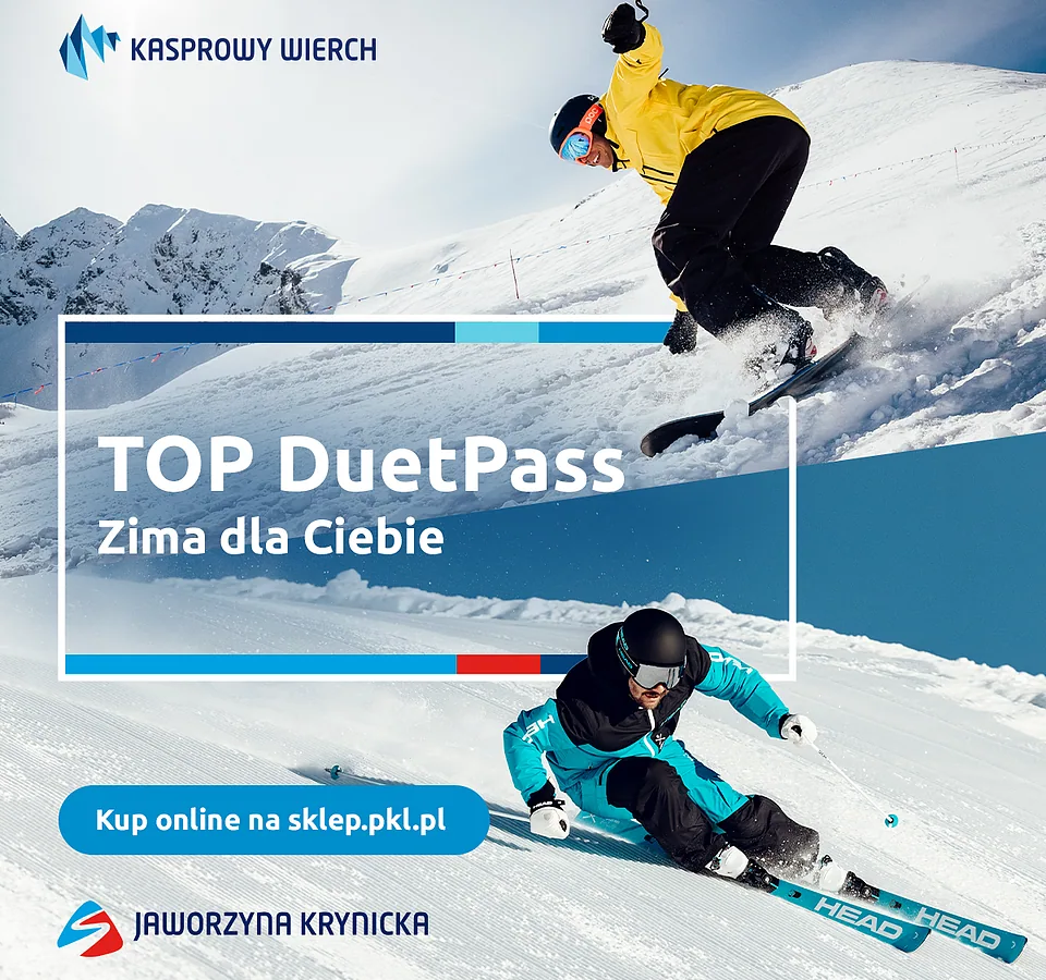 Jaworzyna Krynicka i Kasprowy Wierch z sezonowym TOP DuetPass
