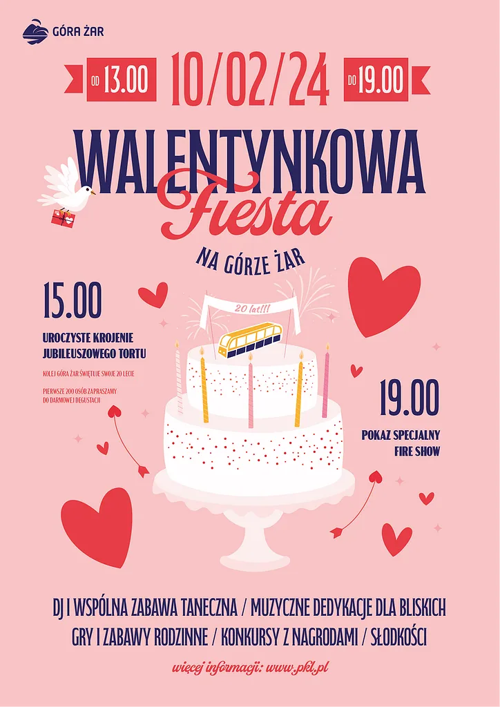Walentynkowa fiesta na Górze Żar