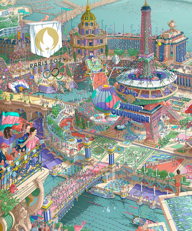 Iconic poster - Olympic